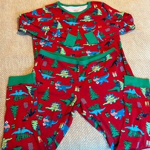 Christmas pajamas Dinosaurs